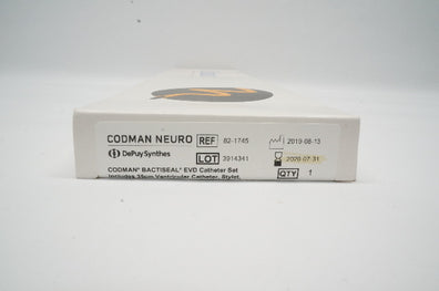 Codman 82-1745 Neuro DePuy Synthes Bactiseal EVD Cath. Set (x)